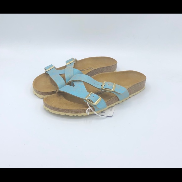 NEW Birkenstock Yao Balance Suede Leather Sandals - Picture 2 of 6